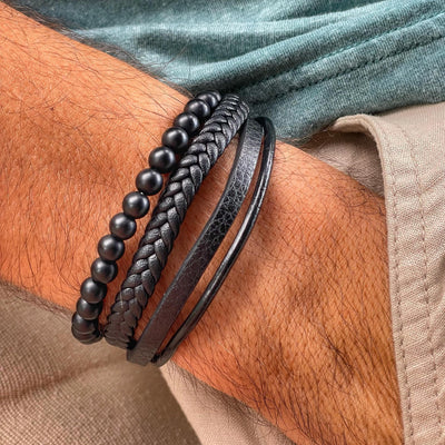 leather bracelets