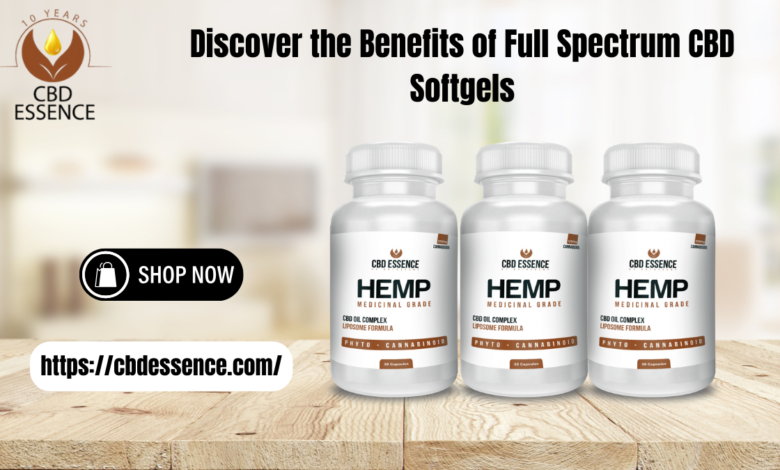 Full Spectrum CBD Softgels