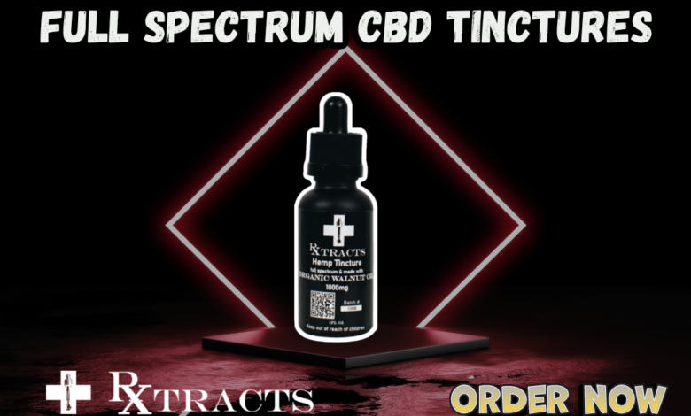 Full Spectrum CBD Tinctures