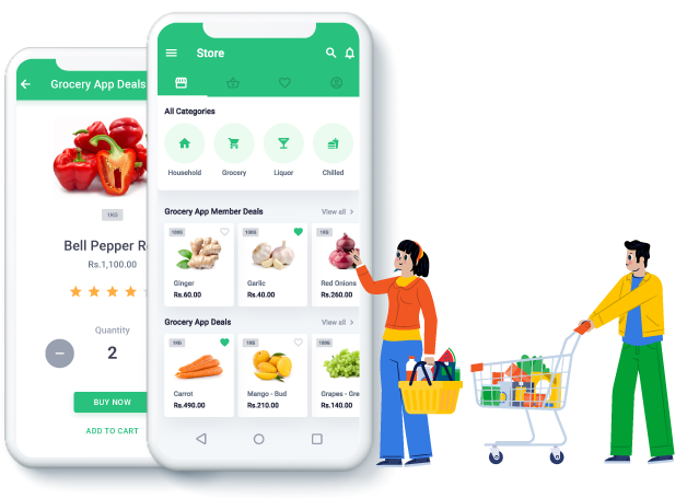 Grocery delivery app development company