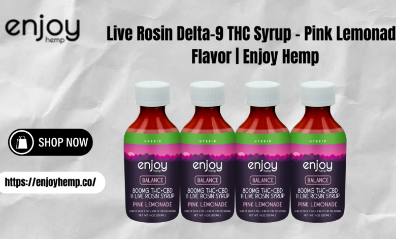 Live Rosin Delta-9 THC Syrup