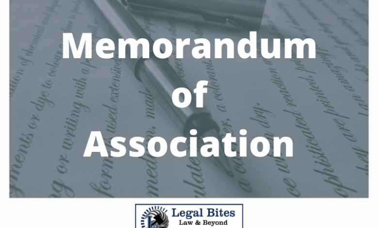 Memorandum of Association