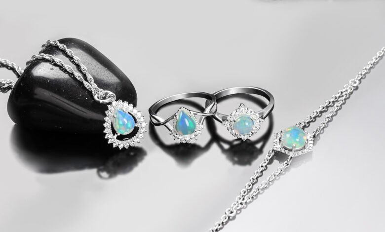 Opal jewelry