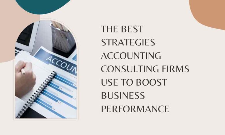 The Best Strategies Accounting Consulting Firms Use to Boost Business Performance