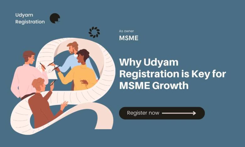 Why Udyam Registration is Key for MSME Growth