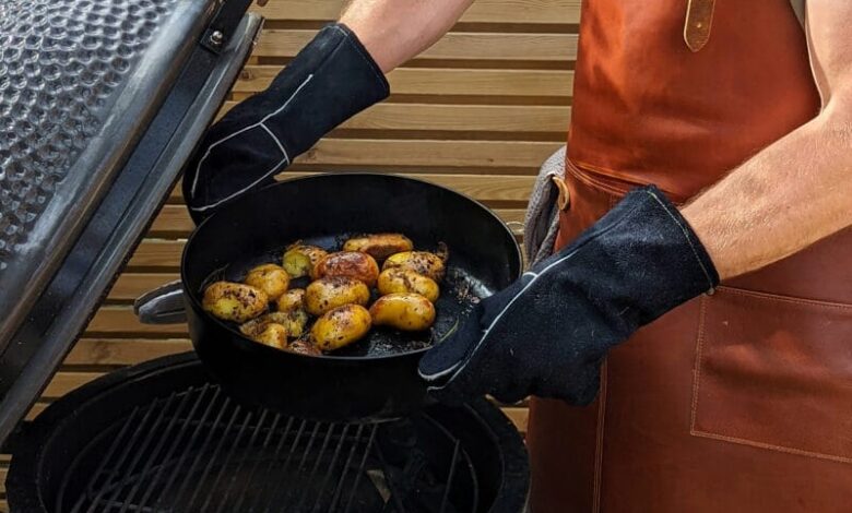 leather aprons for cooking