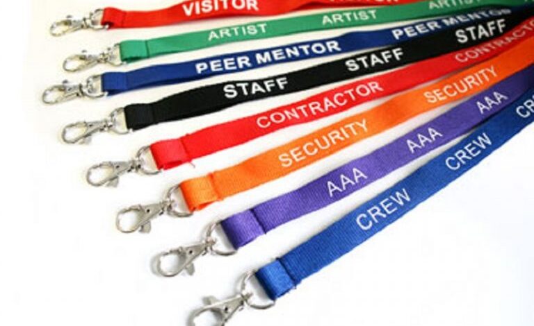 printed lanyards