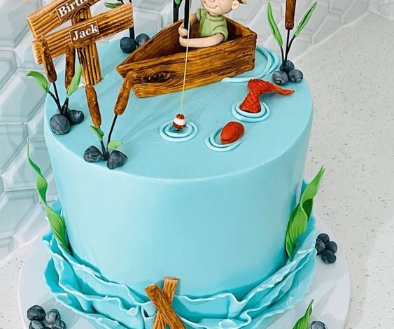 fishing cake