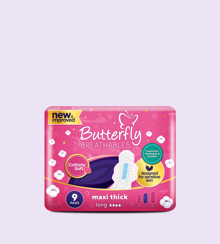 Cottony Soft Sanitary Pads for ladies menstrual cycle