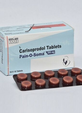 pain o soma 500 mg in 10 pills