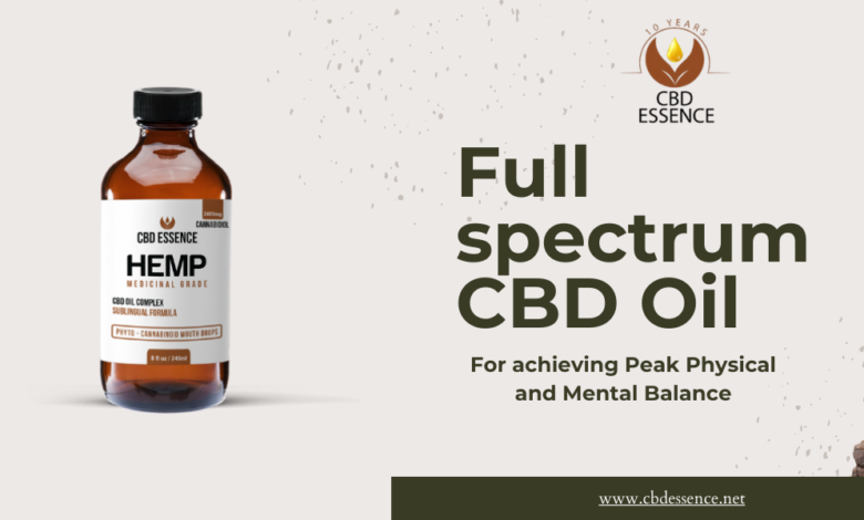 full spectrum cbd Oil