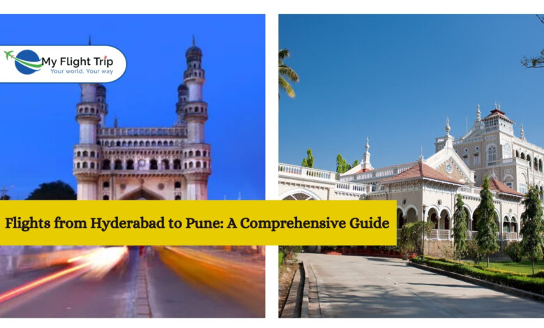 Flights from Hyderabad to Pune