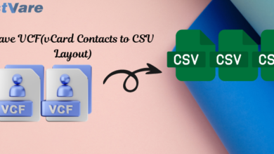 Save VCF(vCard Contacts to CSV Layout)