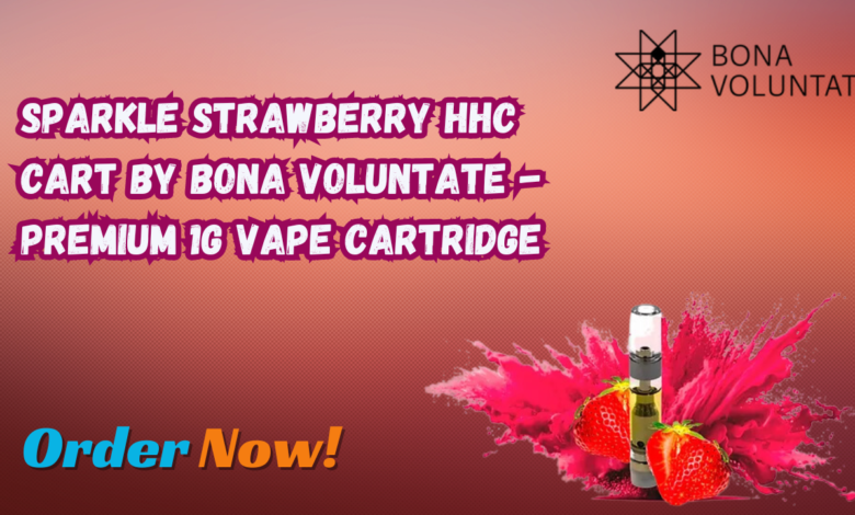 Sparkle Strawberry HHC Cart