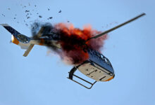 Helicopter Crashed